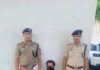 अवैध हथियार रखने वालों पर कार्रवाई, एक गिरफ्तार; एक देशी कट्टा व दो जिंदा कारतूस बरामद